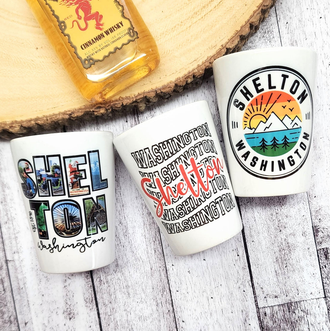 New! Custom Printed Shot Glasses
