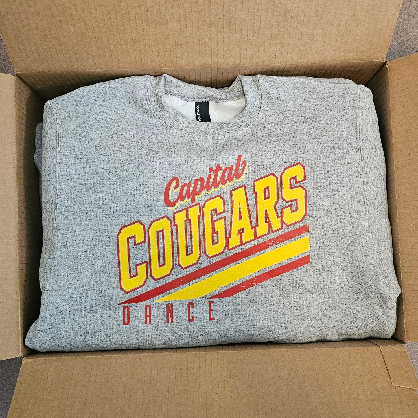 Capital Dance Diagonal Fan Wear