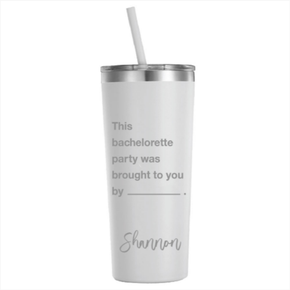 Cards Against Humanity Funny Bachelorette Party Engraved Tumblers