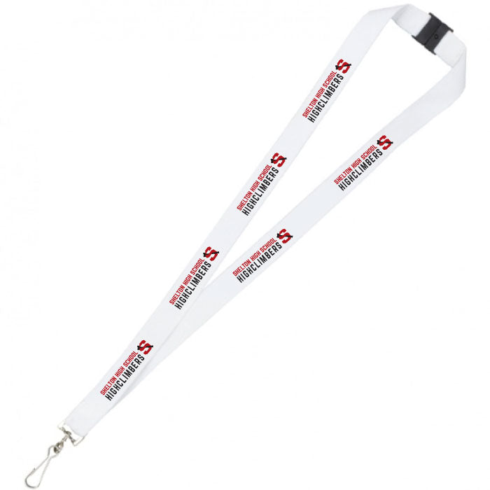Logo or Photo and Wording Custom Lanyard