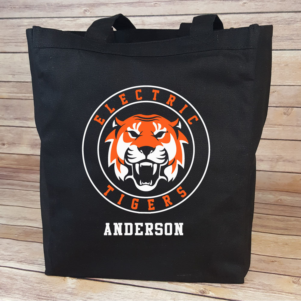 Electric Tigers Fastpitch Tote Bag