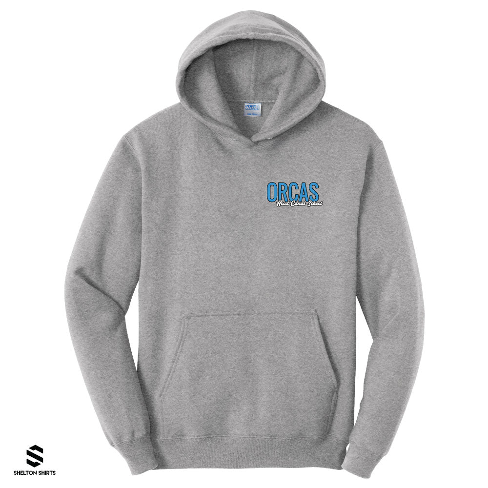 Orcas Hood Canal School 2-sided Hoodie