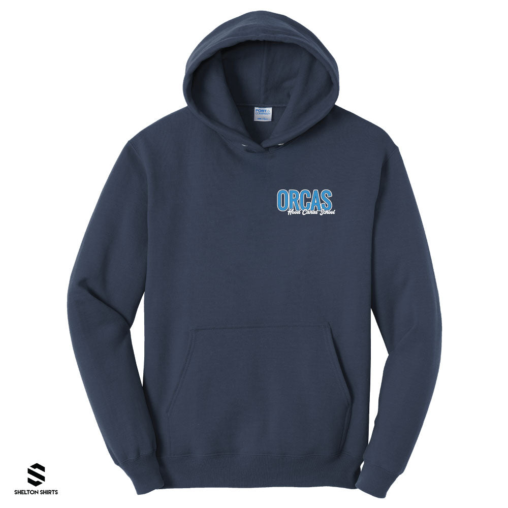 Orcas Hood Canal School 2-sided Hoodie