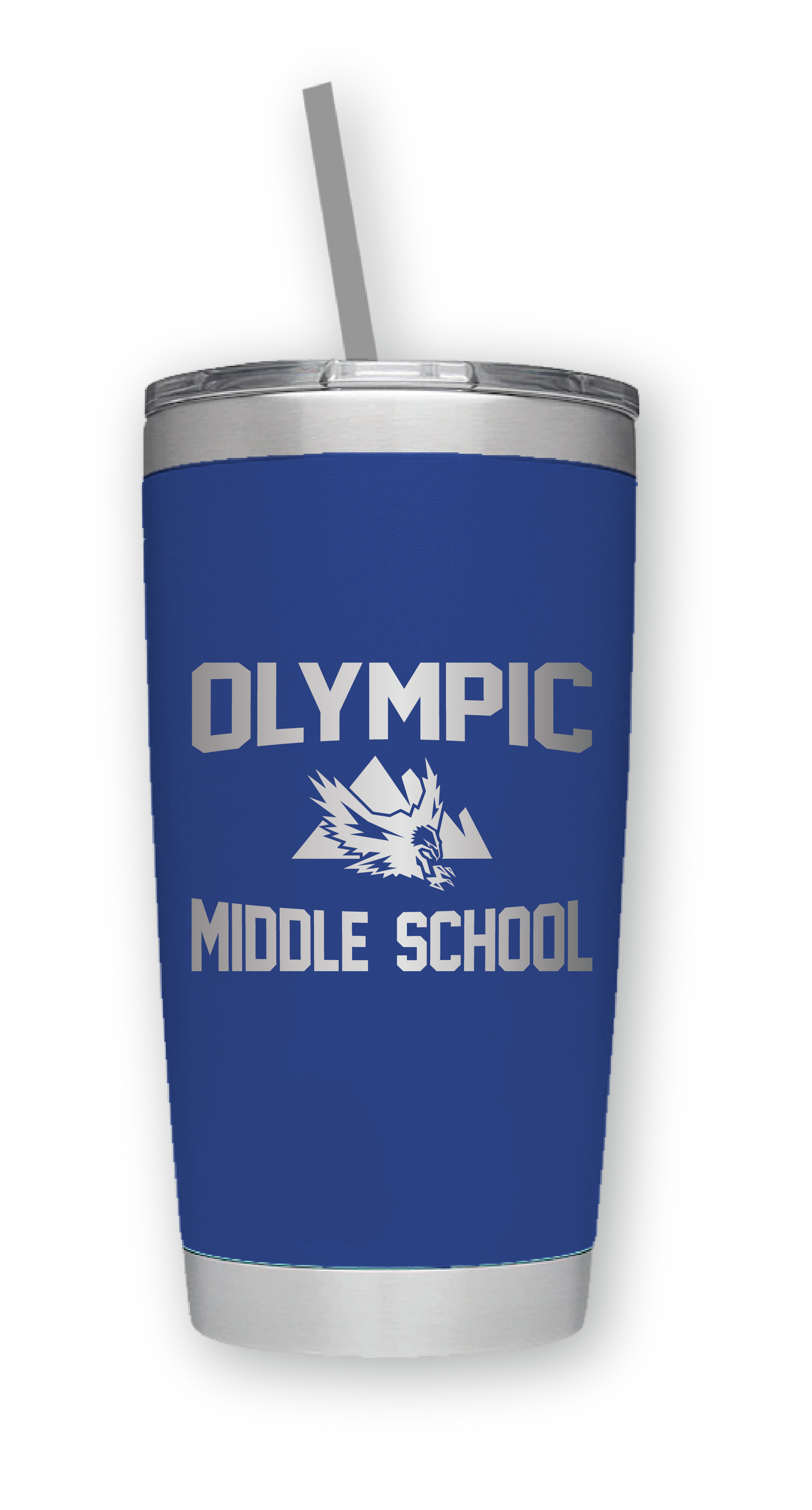 Olympic Middle School Engraved Tumbler