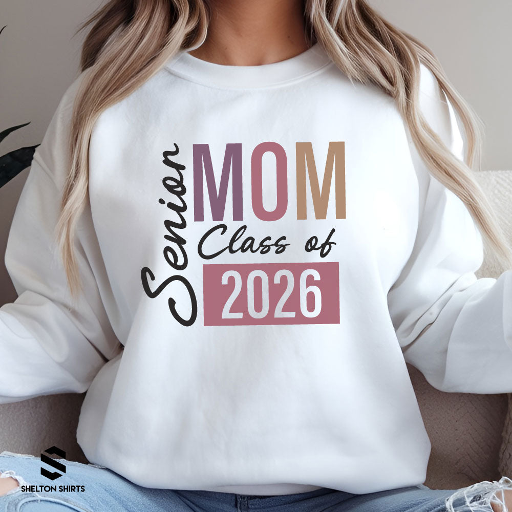 Senior Mom Class of 2026 Shirt