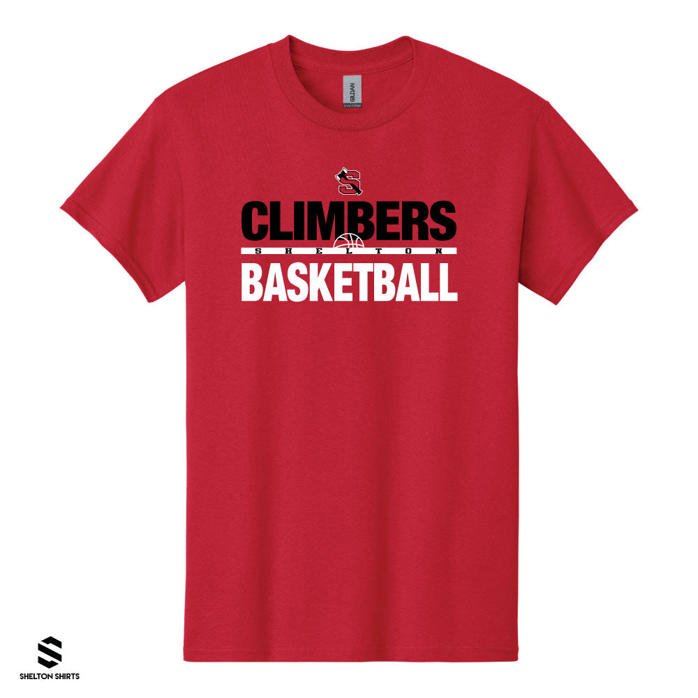 Shelton Climbers Basketball with Logo Fanwear
