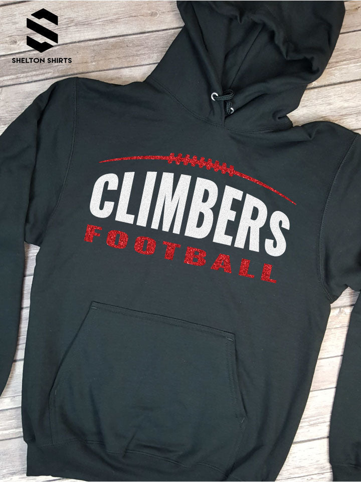 Climbers Football Arch with Football Laces Sweatshirt