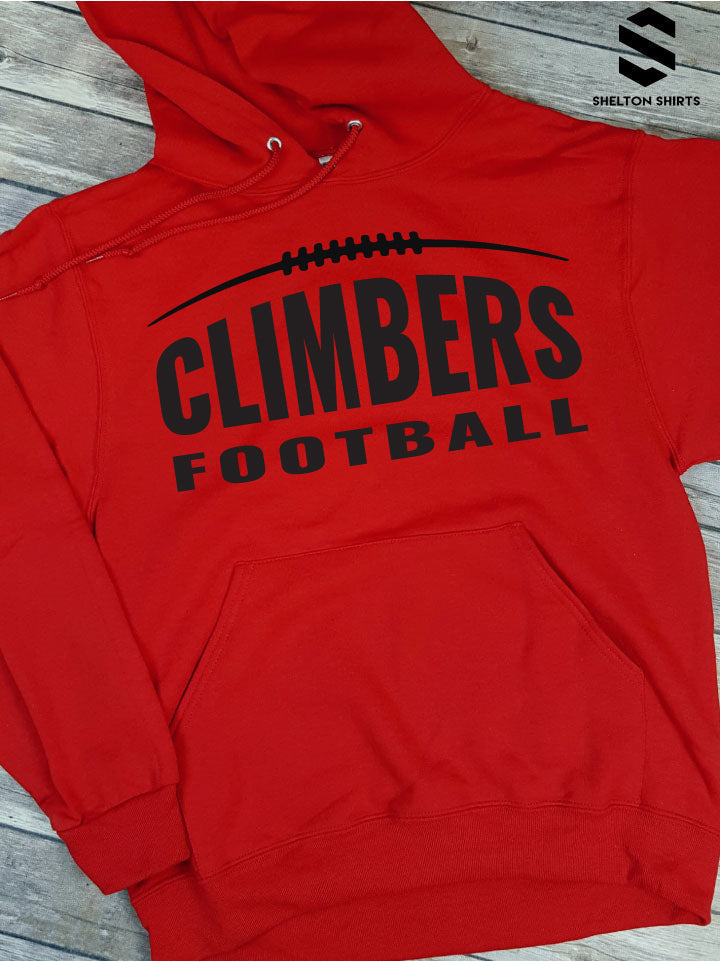 Climbers Football Arch with Football Laces Sweatshirt