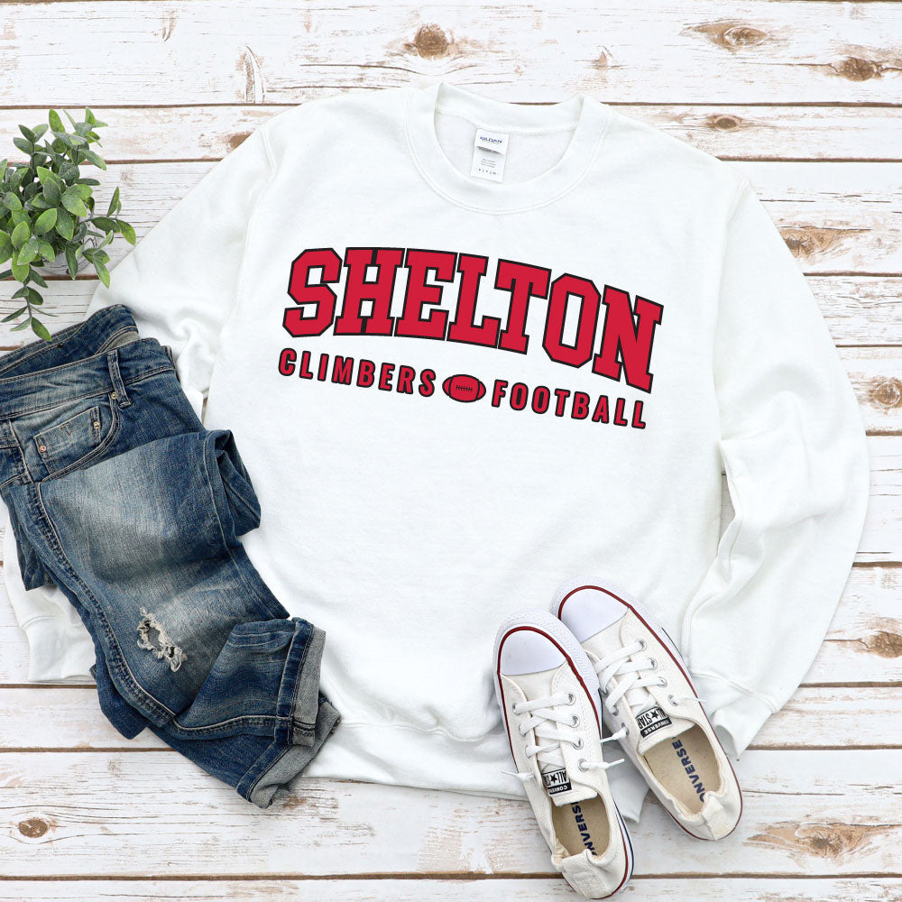 Shelton Climbers Football T-shirt