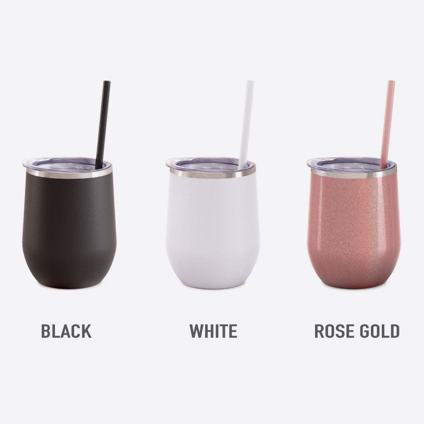 Custom Stainless Steel Wine Tumbler with Name