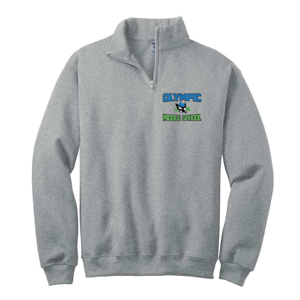 Olympic Middle School Quarter Zip Sweatshirt