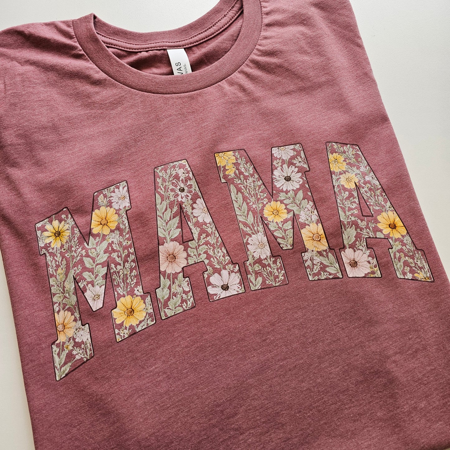 Mama Pastel Floral Shirt