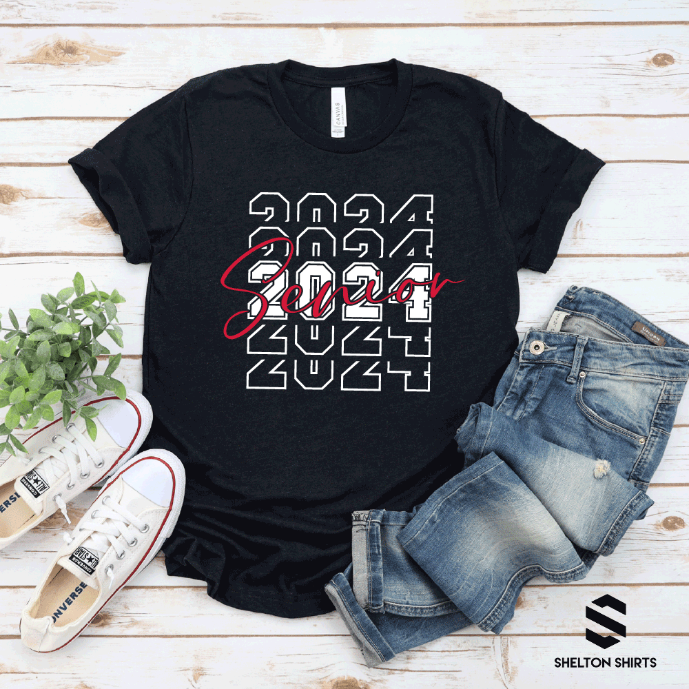 Senior Layers Class of 2024 Graduation T Shirt