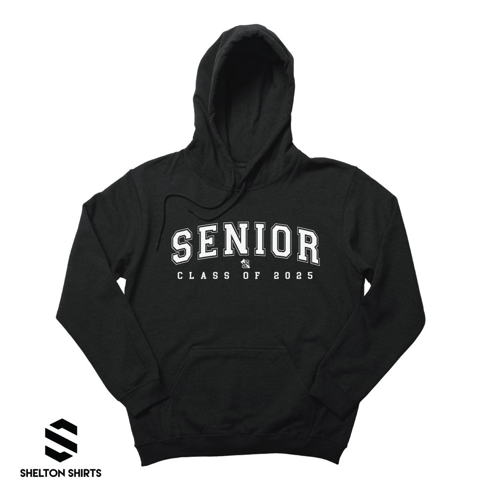 Senior College Block with School Logo Class of 2026 Graduation Shirt