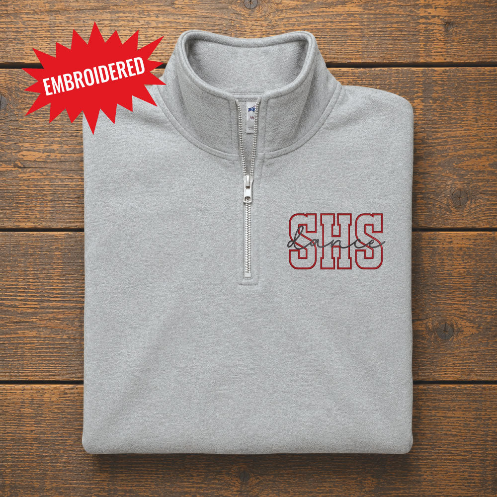 SHS Dance Embroidered Quarter Zip