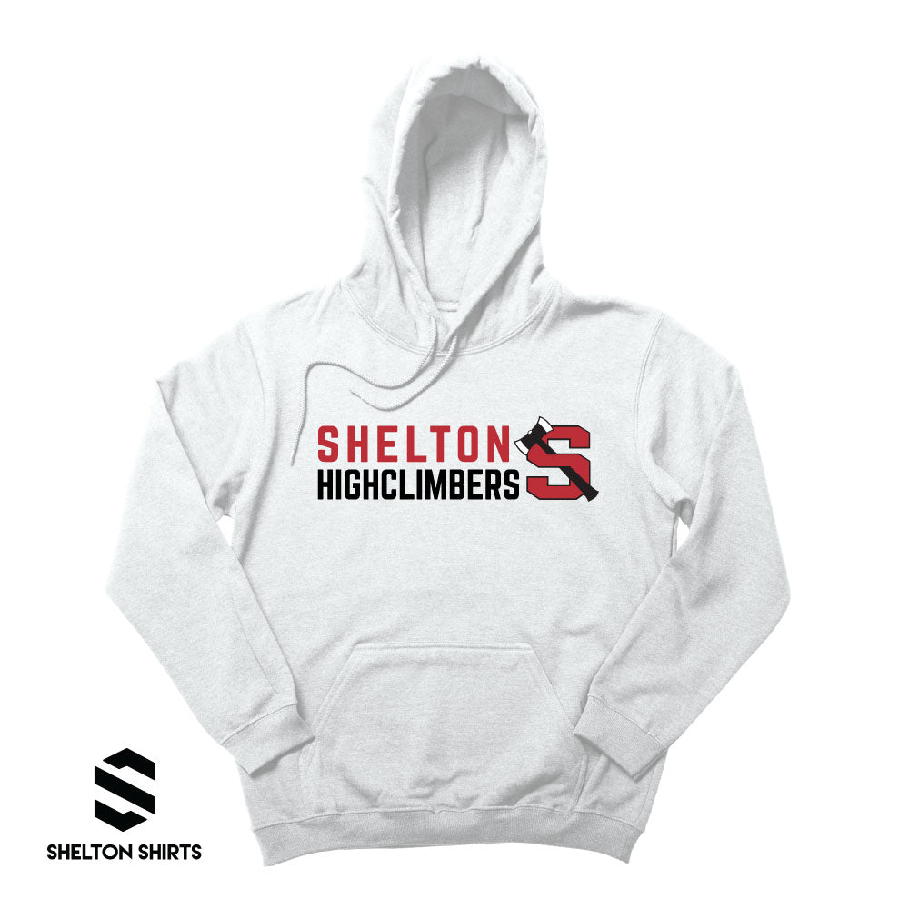 Shelton High School Axe Logo Quarter Zip Sweatshirt Default Title