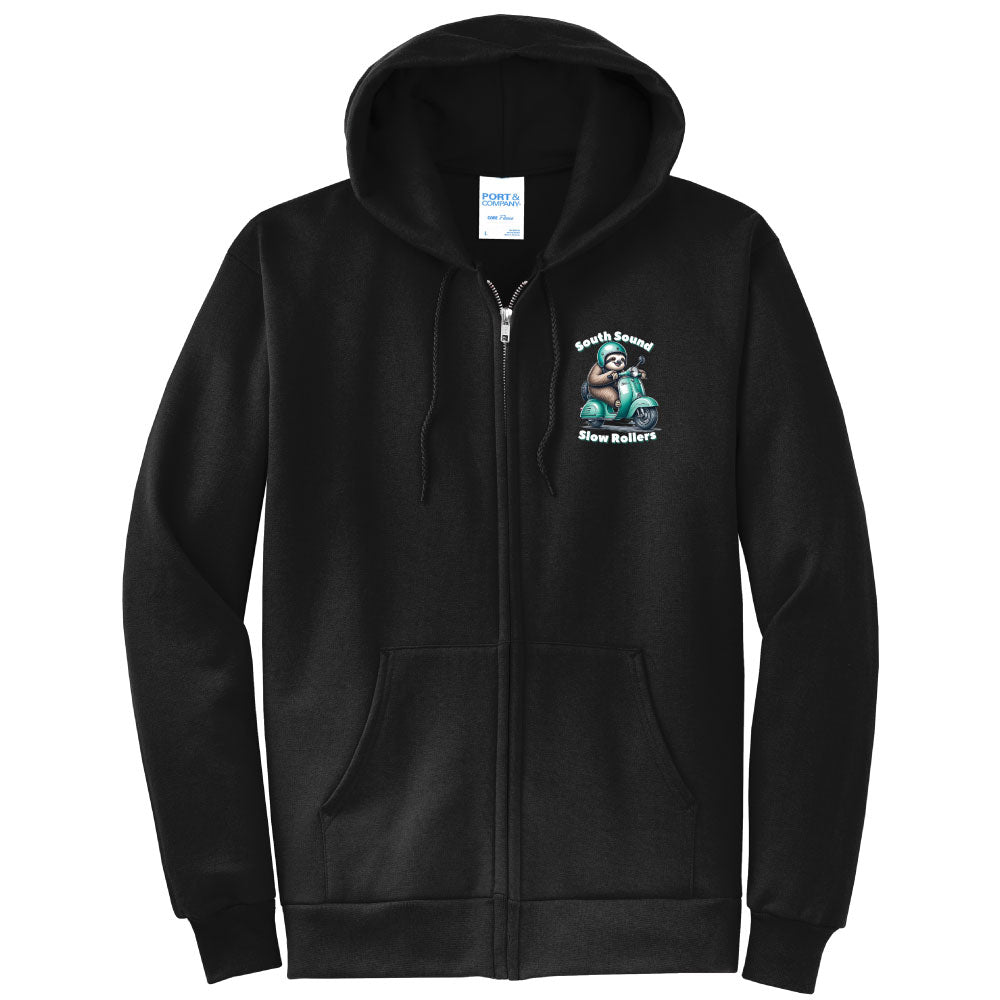 South Sound Slow Rollers Full-Zip Hoodie
