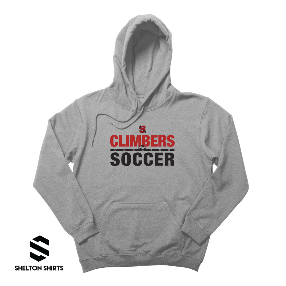 SHS Shelton Climbers Soccer Hoodie, Crewneck or T-shirt