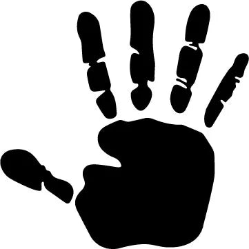 Jeep Wave Vinyl Decal Sticker for Jeep Side Mirror or Back Window- Jeep Hi Hand Decal