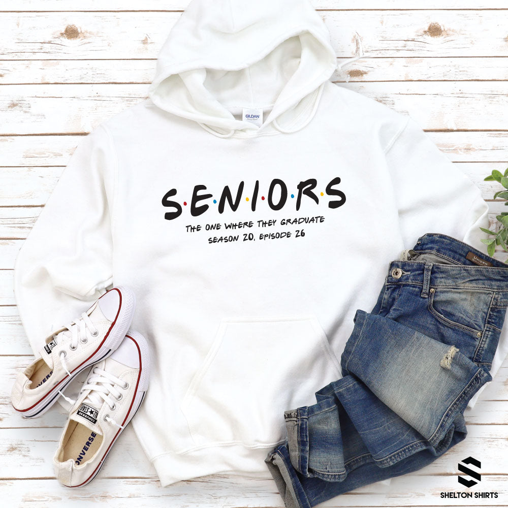 SENIORS The One Where They Graduate Shirt
