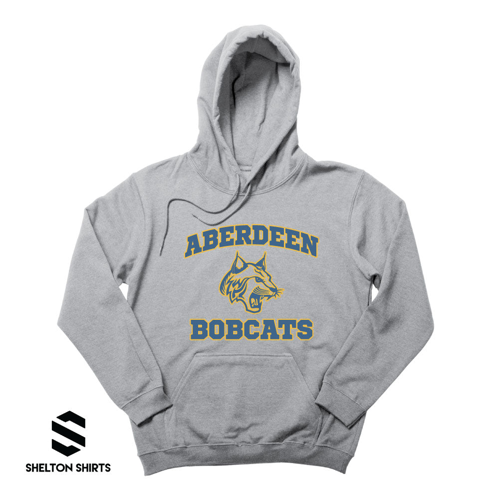 Aberdeen Bobcats Mascot Hoodie Sweatshirt