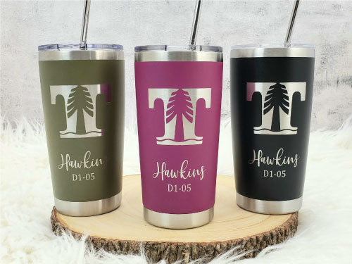 Your Logo Engraved Tumbler - Send Us Your Logo