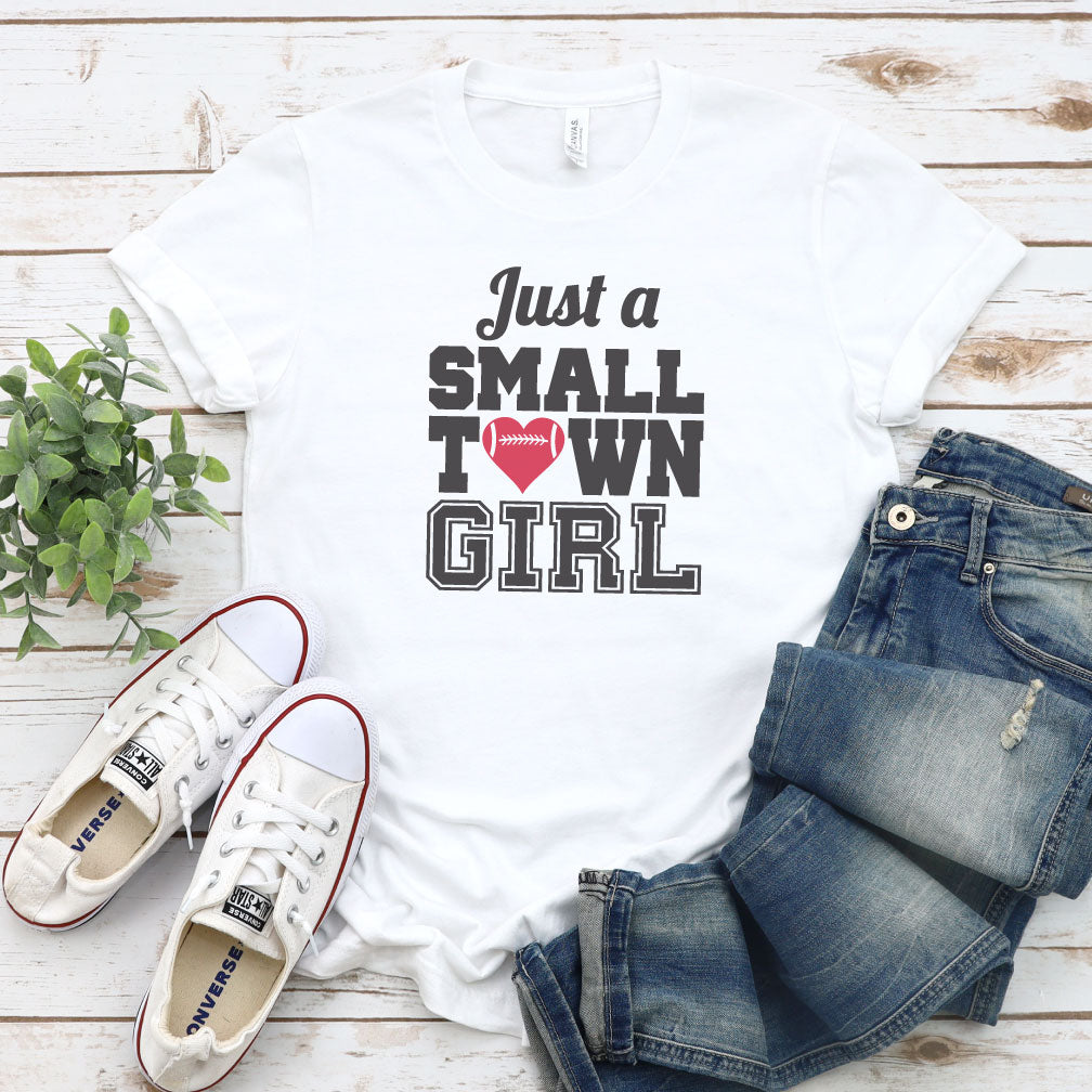 Just a Small Town Girl Football Shirt
