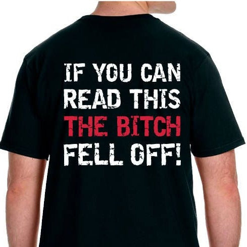 If you can read this, the bitch – or the bastard – fell off! – Matéria If you can read this, the bitch – or the bastard – fell off! – Matéria