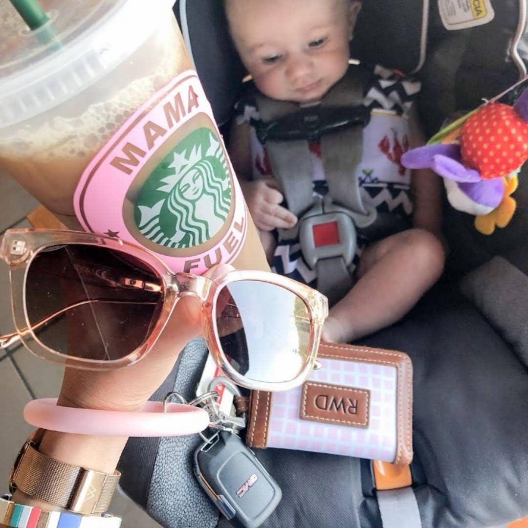 Personalized Starbucks 24 oz Venti Reusable Cold Cup with Custom Vinyl Decal or Decal Only