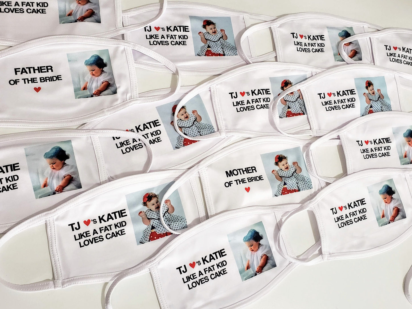 It's Me with Picture Personalized Funny Face Mask