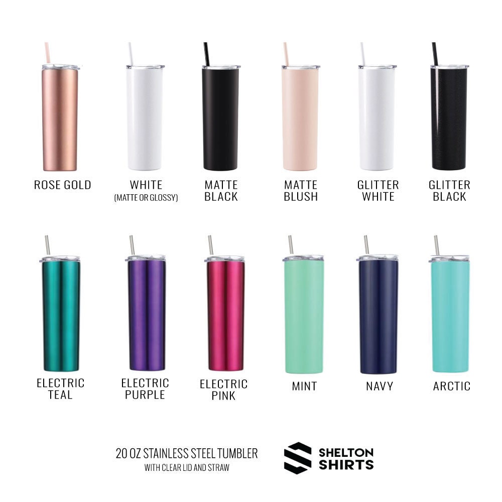 Name Laser Engraved Tumbler with Your Choice of Script Font on the side