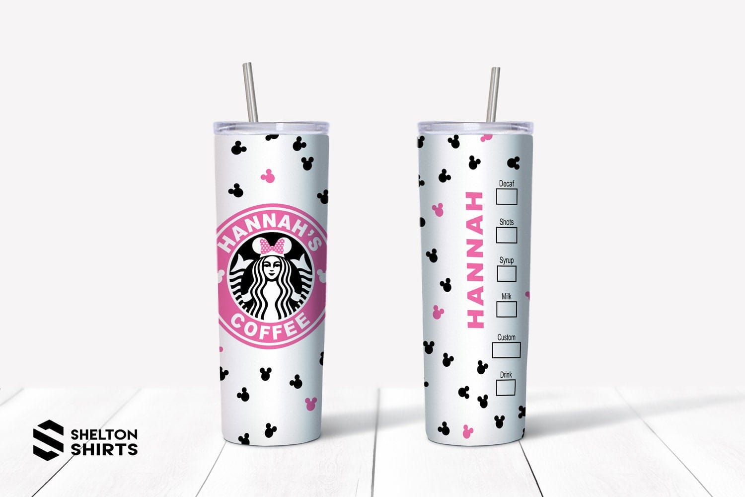 Starbucks Pink/Blue/White Tie Dye 20oz Steel Double Wall Vacuum