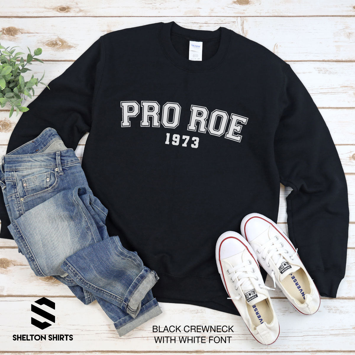 Pro Roe 1973 Super Comfy Crew Neck Unisex Sweatshirt