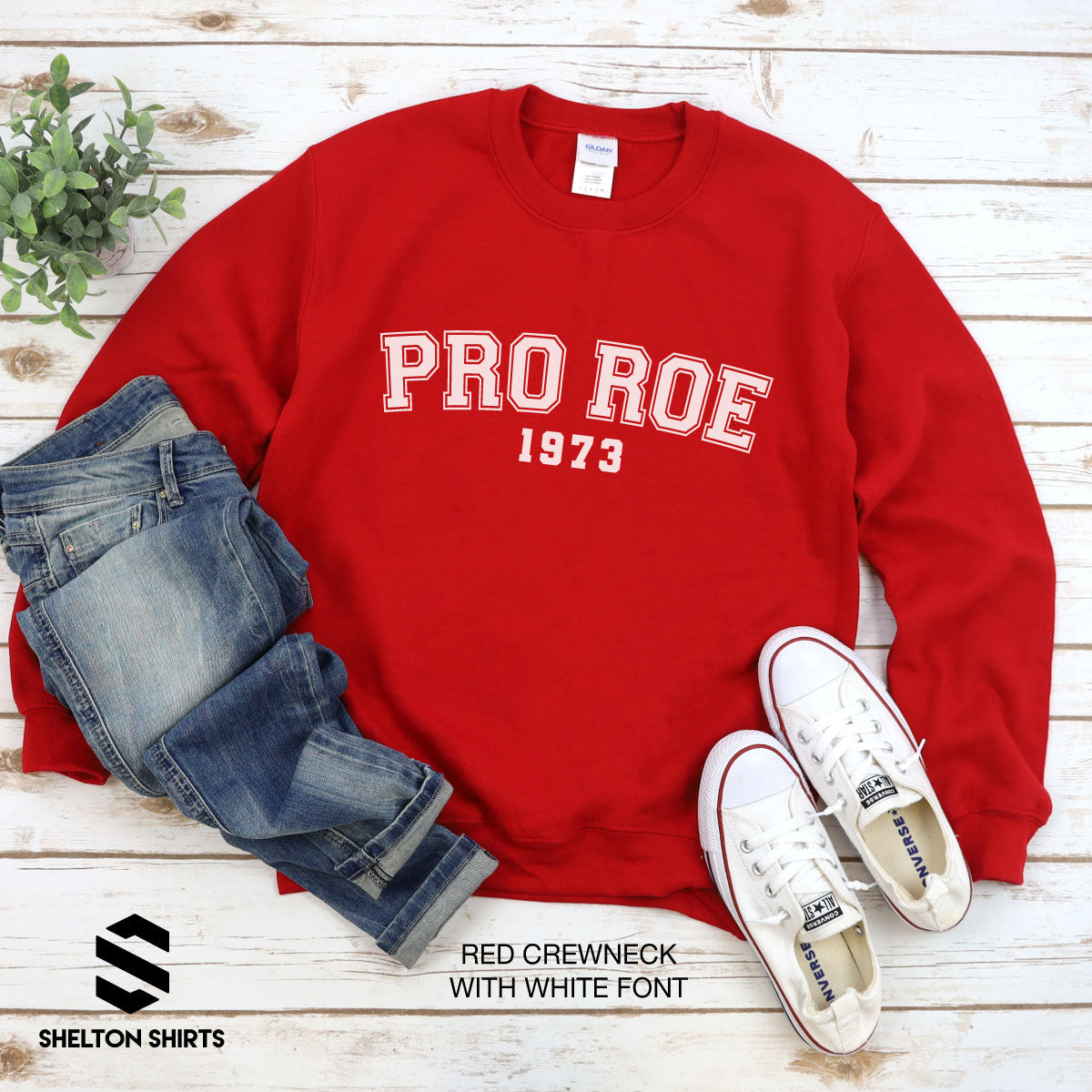 Pro Roe 1973 Super Comfy Crew Neck Unisex Sweatshirt