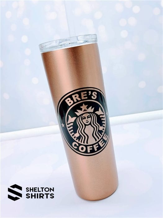 Personalized Name Vinyl Decal for 20oz Tumbler