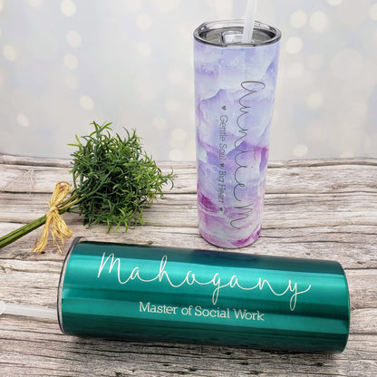 Dear Mom Personalized Engraved Tumbler With Kids Names, Stainless Cup, Gift  For Mom – 3C Etching LTD
