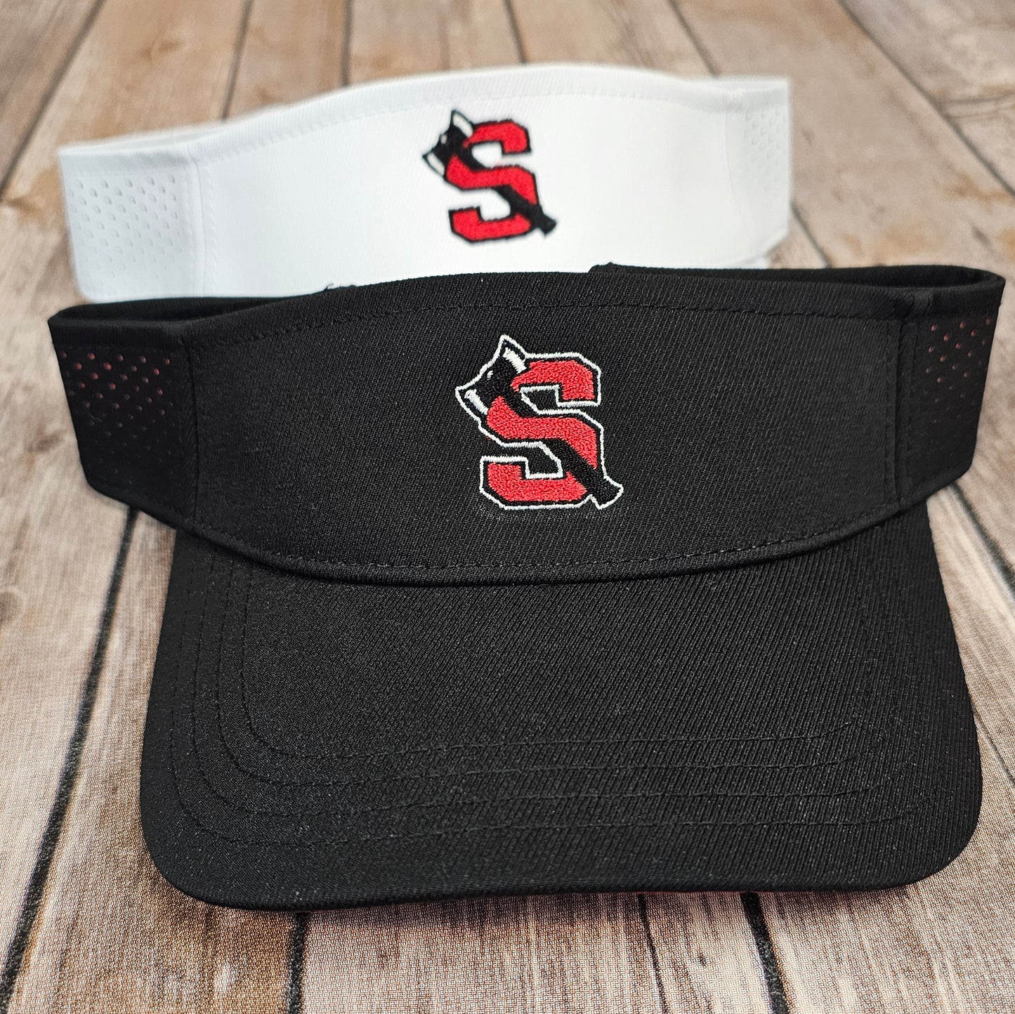 Shelton High School Embroidered S Logo Visor