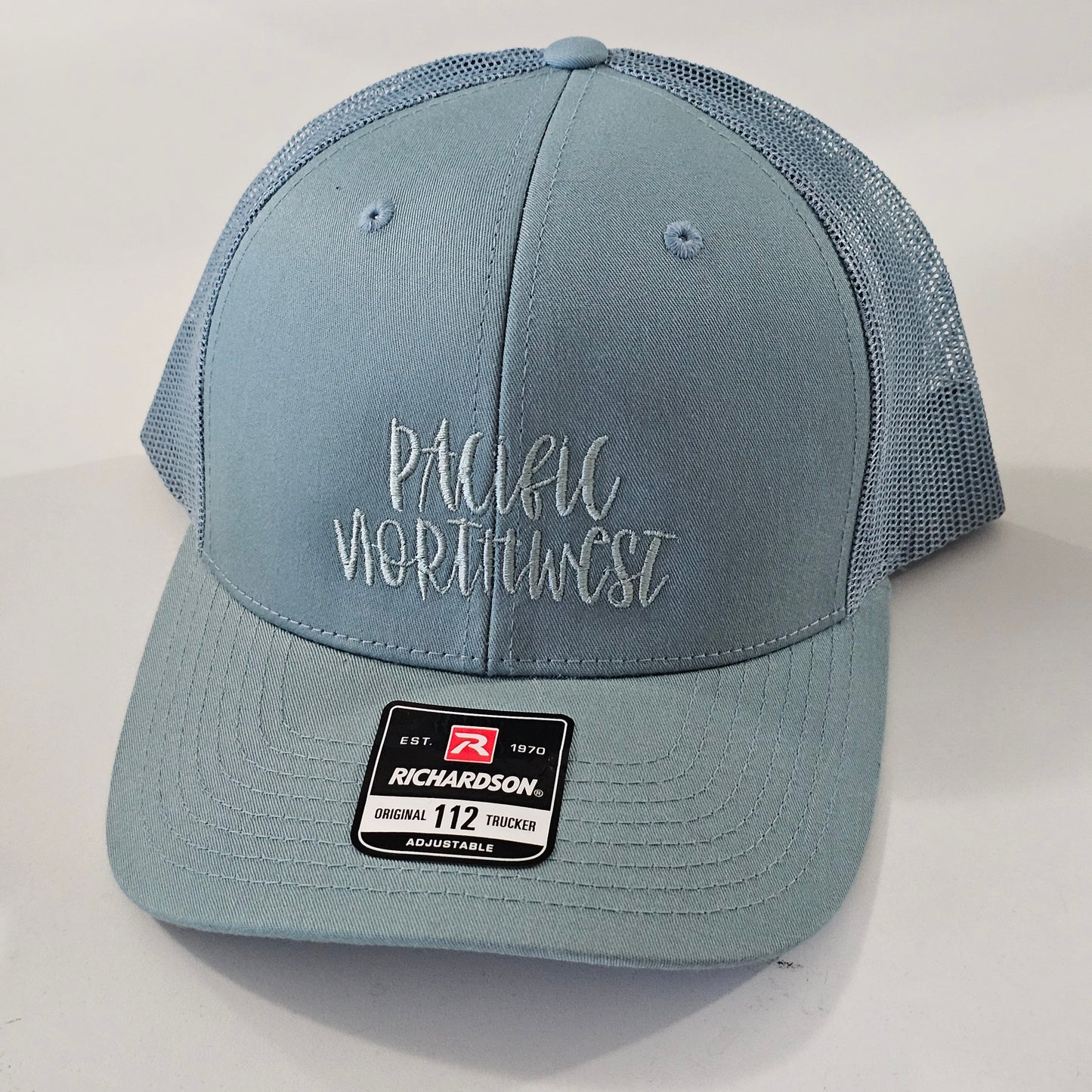 Pacific Northwest Smoke Blue Embroidered Hat
