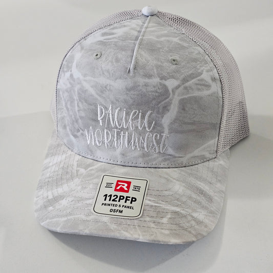 Pacific Northwest Mossy Oak Embroidered Hat