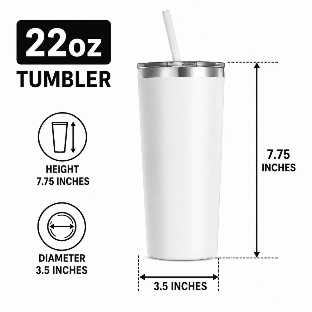 Your Logo Engraved 22oz Tumbler - Send Us Your Logo