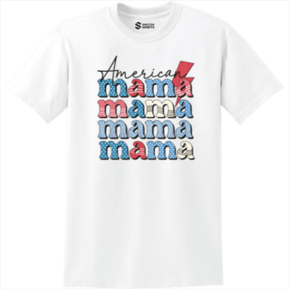American Mama Lightning Bolt T-shirt