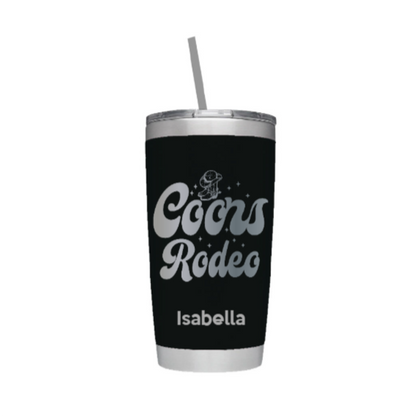 Coors Rodeo Personalized Laser Engraved Tumbler