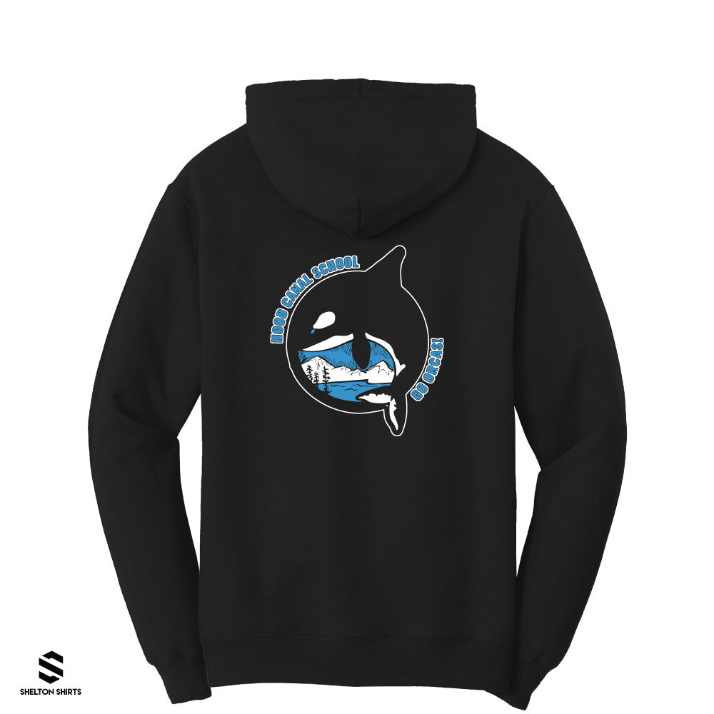 Orcas Hood Canal School 2-sided Hoodie