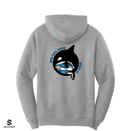 Orcas Hood Canal School 2-sided Hoodie