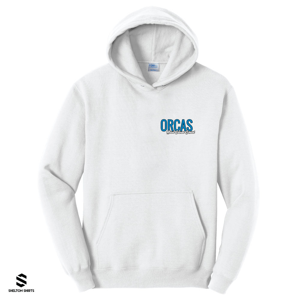 Orcas Hood Canal School 2-sided Hoodie