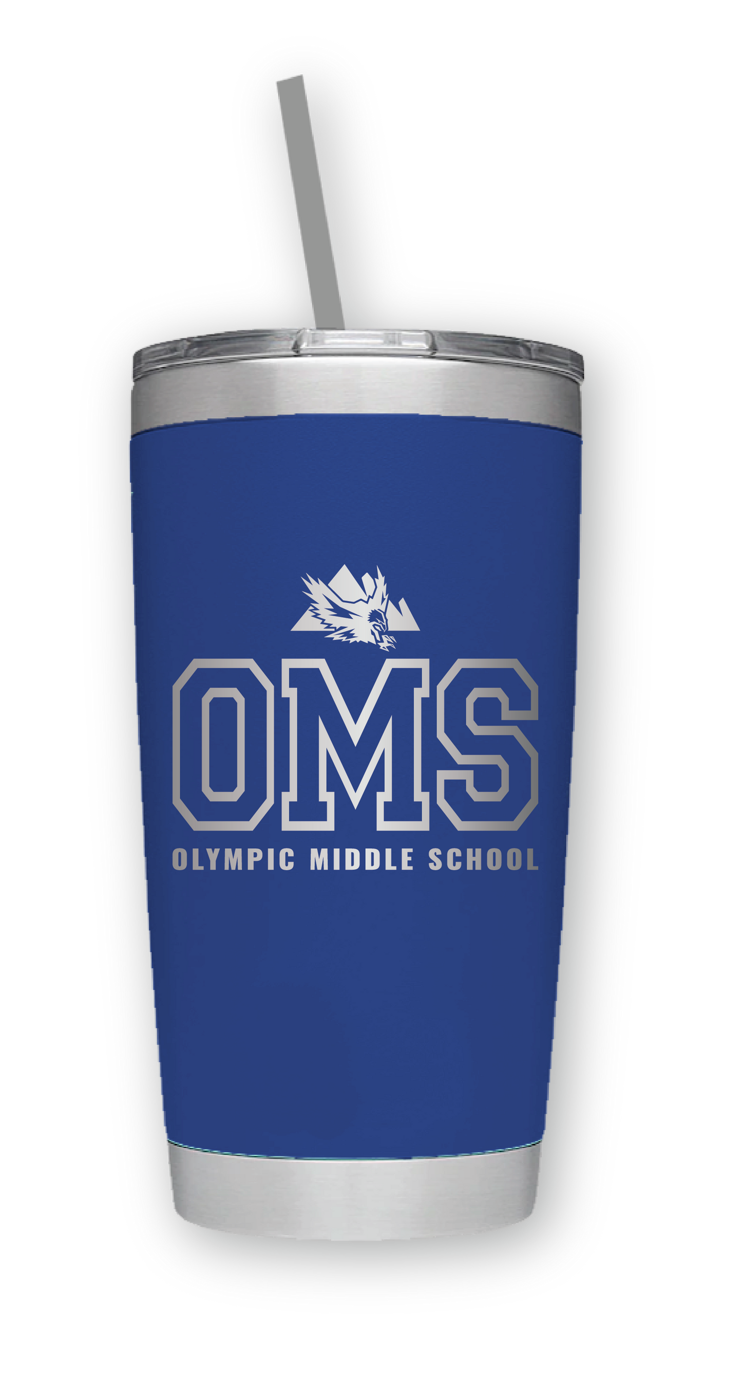 Olympic Middle School Engraved Tumbler