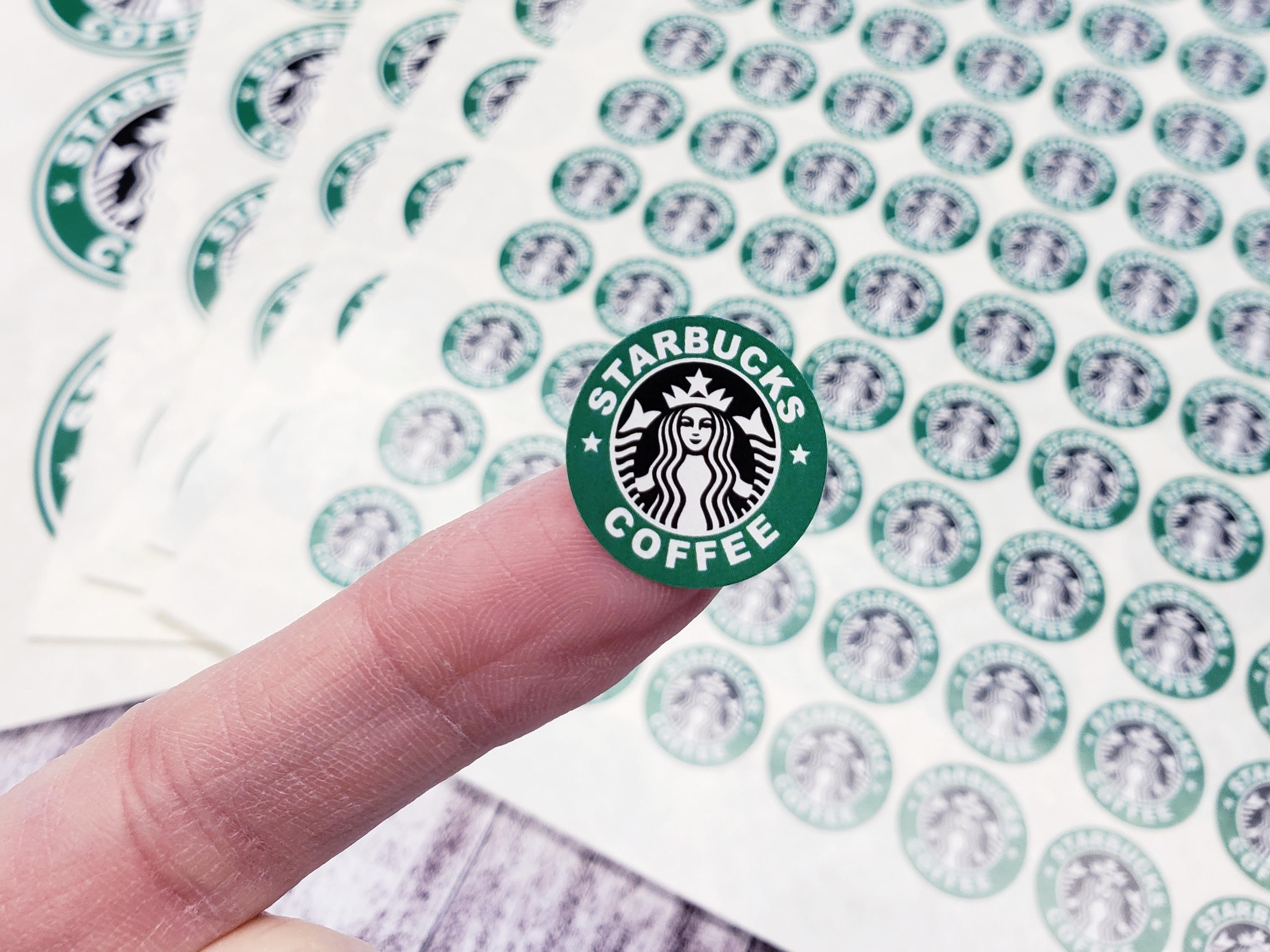 Strabucks Logo Sticker Starbucks Decals – SheltonShirts