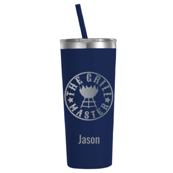 The Grill Master Personalized Engraved Tumbler