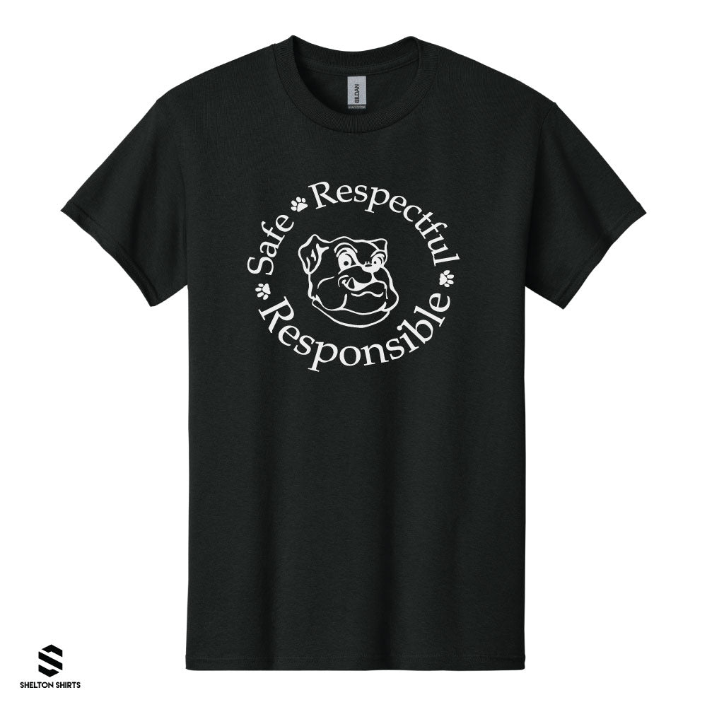 Bordeaux Elementary Safe Respectful Responsible Spirit Wear