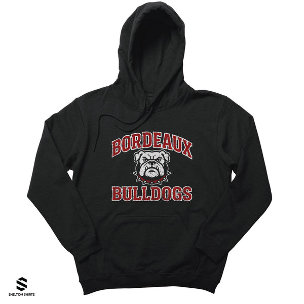 Bordeaux Bulldogs Grunge Spirit Wear